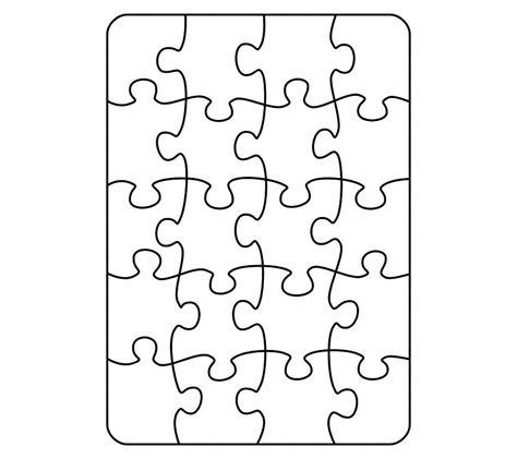 jigsaw puzzle vector generator  vectorifiedcom collection