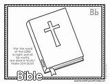 Bible Coloring Pages Abc Alphabet Choose Board Preschool Printables Christian sketch template