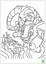 Coloring Dinokids Neopets Close Print sketch template