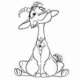 Ferdinand Coloring Pages Printable Lupe Disney Movie Scribblefun Drawing Draw Print Goat Kids Cartoon sketch template