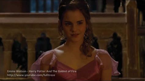 Emma Watson Harry Potter And The Goblet Of Fire Youtube