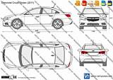 Cruze Chevrolet Templates Vector sketch template