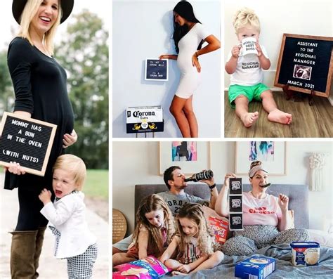 over 200 creative pregnancy announcement ideas postpartum party