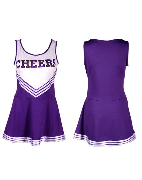 classic cheerleader dress purple wholesale lingerie sexy lingerie