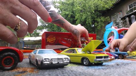 Disney Cars Hot Wheels Shark Slammer Youtube