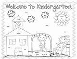Kindergarten First Coloring Worksheet Worksheets School Pages Color Preschool Teacherspayteachers Choose Board sketch template
