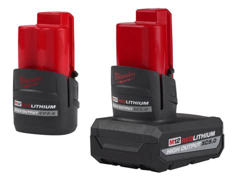 milwaukee  redlithium high output batteries pro tool reviews