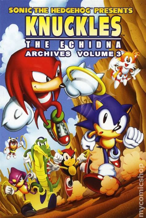 knuckles the echidna archives tpb 2011 digest comic books