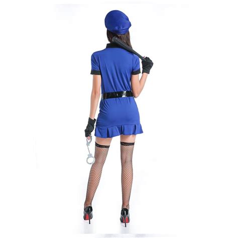Free Shipping Adult Sexy Cop Cosplay Women Cheap Sexy Police Officer