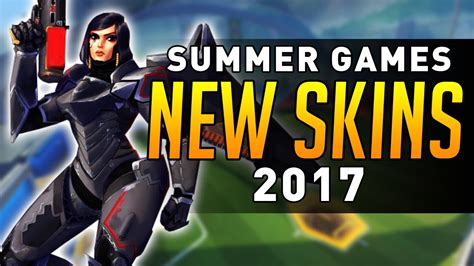 overwatch summer games 2017 skins datamined youtube
