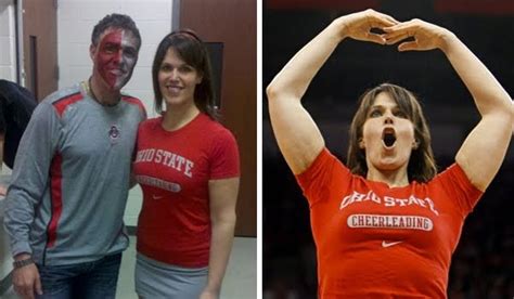 photo gallery dana jacobson toned muscular fit athletic body red t shirt photos