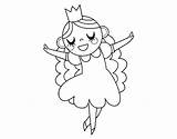 Happiness Princess Coloring Coloringcrew sketch template