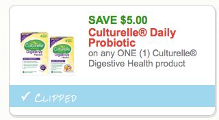 culturelle probiotics coupon  walmart deal  natural savings