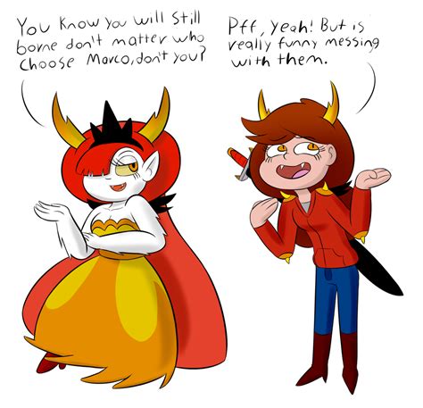 Hekapoo And Her Daugther By Greyaftermath On Deviantart