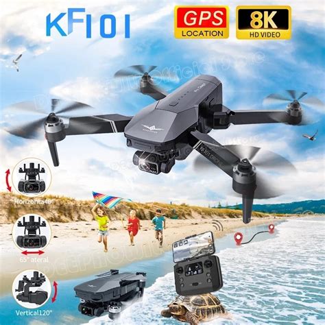 kf drone  hd camera gps  wifi fpv drone  axis gimbal dron brushless motor