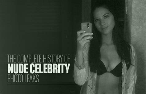 The Complete History Of Nude Celebrity Photo Leaks Complex