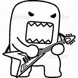 Domo Coloring Pages Drawing Band Nice Colouring Skillet Cliparts Getcolorings Printable Getdrawings Library Clipart Papan Pilih Sketch Template Color Clip sketch template