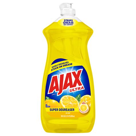 ajax liquid dish soap lemon scent  fluid ounce walmartcom