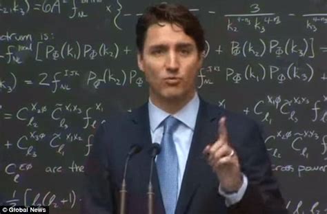 justin trudeau stuns room full of reporters and scientists with perfect
