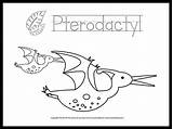 Pterodactyl Theartkitblog sketch template