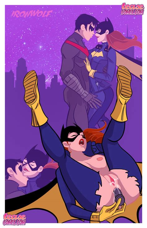 Batgirl And Nightwing By Ironwolfxxx Hentai Foundry