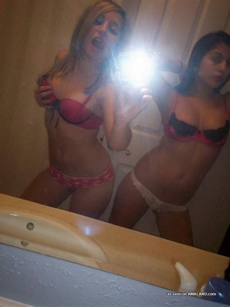 sexy slutty blonde self shooting and teasing with friends pichunter