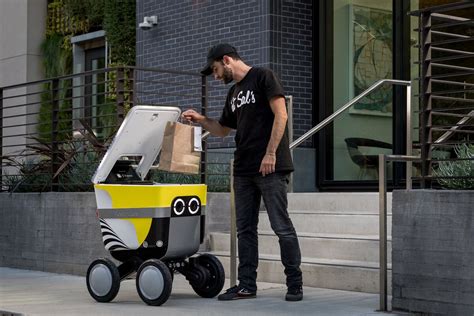 delivery robot operators   working  home bloomberg