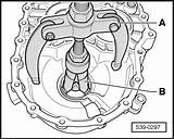 Octavia Mk2 Skoda Manuals Differential Clutch Bearing Tapered sketch template