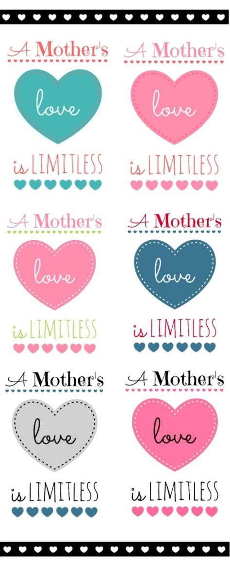 mothers day printable  color options mom  real