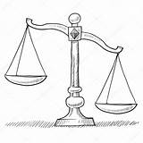 Justice Unbalanced Drawing Scales Scale Sketch Balance Illustration Easy Stock Doodle Vector Tattoo Drawings Getdrawings Logo Depositphotos Found Simple Visit sketch template