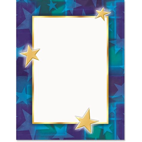 star bright border papers borders  paper border paper