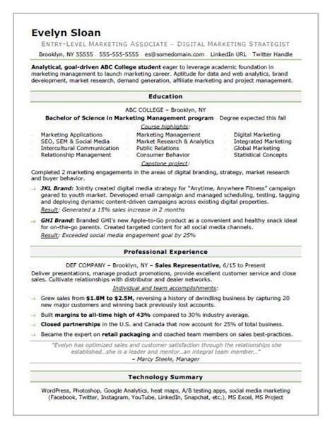 resume template student collection