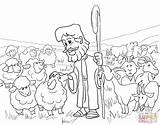 Sheep Parable Goats Parabola Lamb Capre Parables Banquet Supercoloring Pecora Smarrita Pecorella Coloringhome sketch template