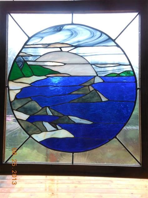 95 Best Images About Stained Glass Seascapes On Pinterest Boats