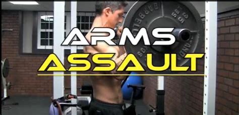 full  arms assault tricep  biceps workout athlean