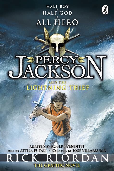 percy jackson   lightning thief  graphic  penguin