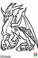 Drachen Erwachsenen Mandalas Dragón Feuer Malbilder sketch template