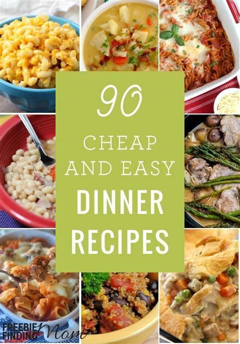quick easy meals   budget  cost meals   cheap easy