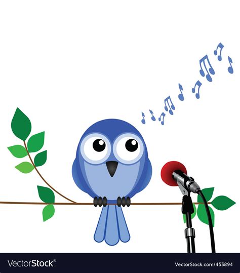 bird song royalty  vector image vectorstock