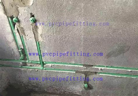 ppr water pipe installation steps  process pvc fitting factory