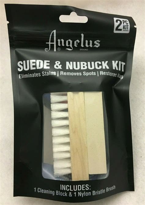 angelus  piece suede nubuck cleaning kit top quality etsy