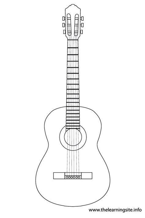 guitar template google search kasnak sanati eskiz gitar