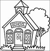 School Clipart House Clip Drawing Schoolhouse Line Old Printable Clipartbest Getdrawings Drawings Panda Easy Paintingvalley Cliparts Adjectives Clipartmag Clipground sketch template