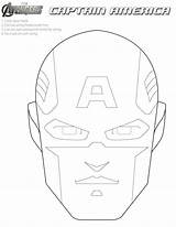 Captain America Masks Printable Maske Avengers Halloween Uploaded User Grab Visit Coloring Pages sketch template