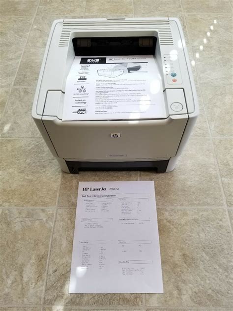 Hp Laserjet P2014 Printer