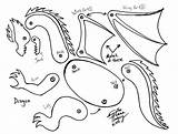 Paper Dragon Puppet Puppets Cut Shadow Crafts Animal Deviantart Color Huang Diana Cutouts sketch template