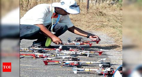 teams flaunt  uavs  drone olympics bengaluru news times  india