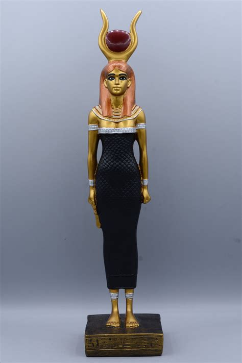 Statue Of Goddess Hathor Goddess Of Heaven Brass Washing Statue Made In