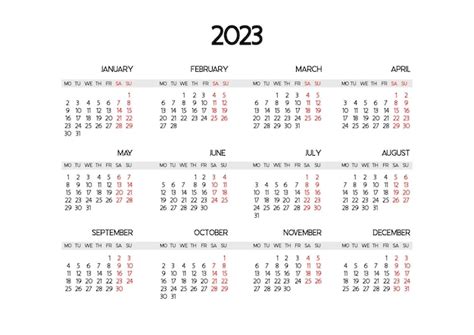 premium vector calendar template   year   beginning