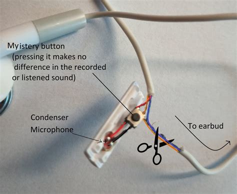 circuit design cutting  earbuds    microphone   work electrical